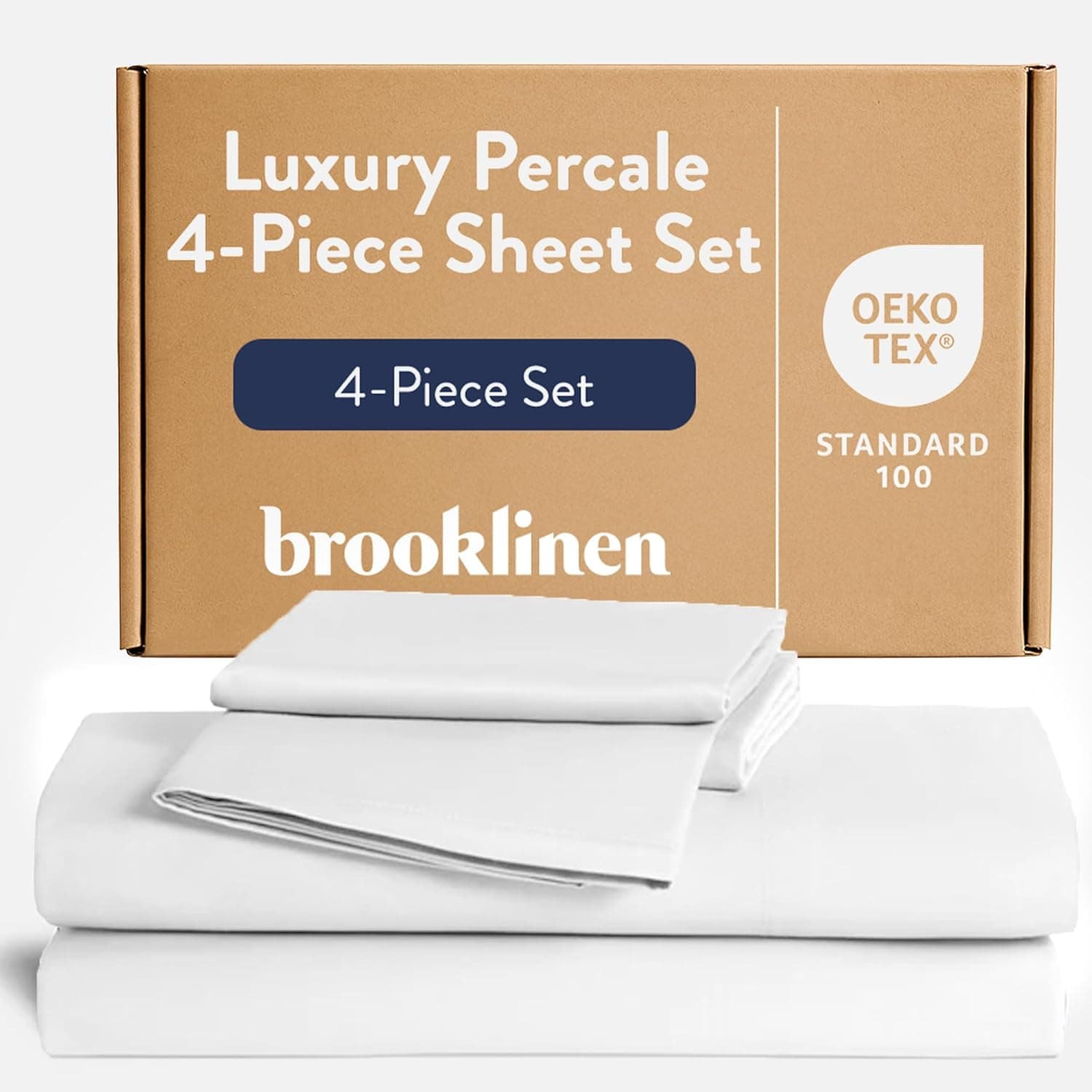 Brooklinen Classic Percale Core Sheet Set