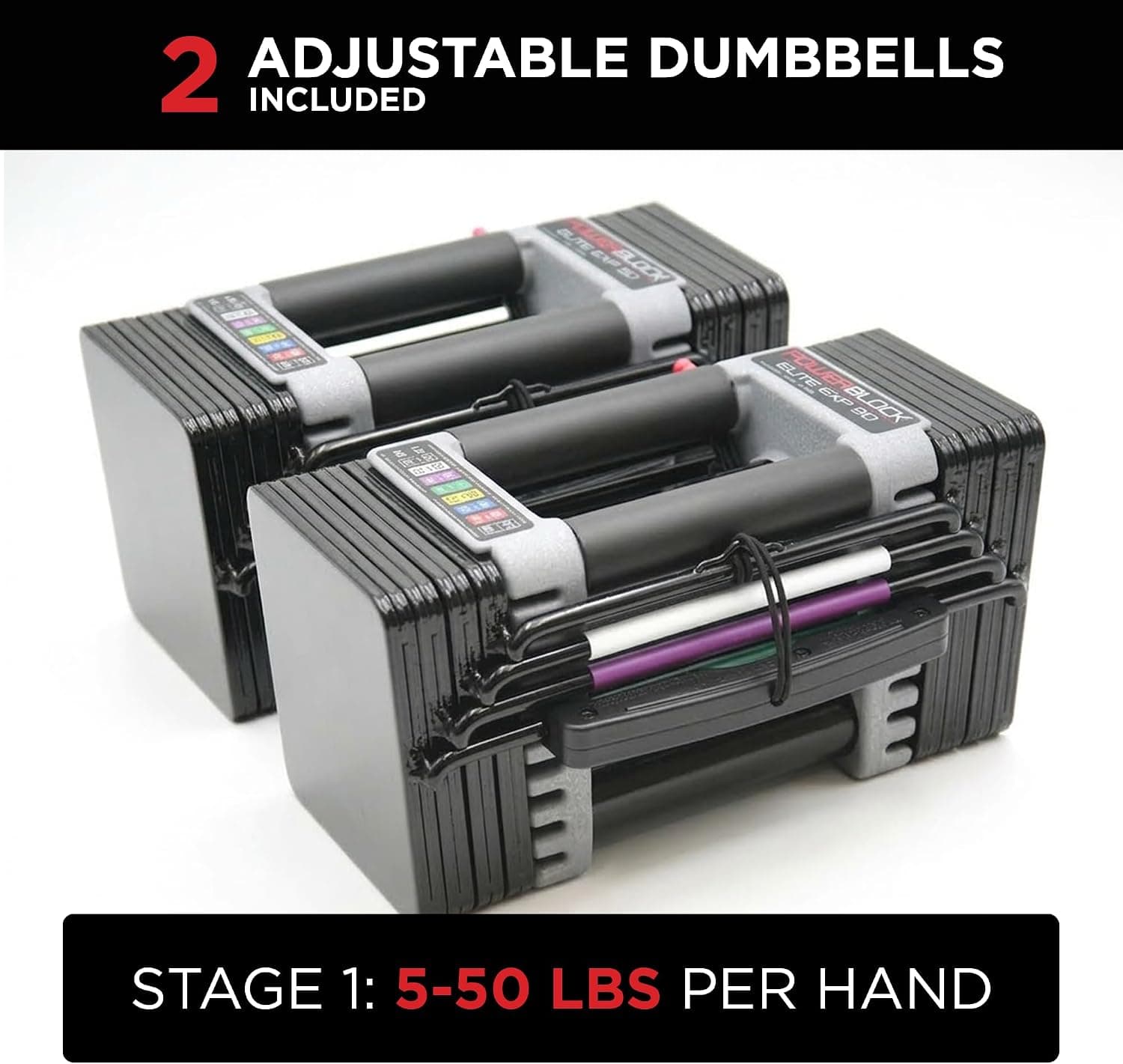 Bowflex SelectTech 552 Adjustable Dumbbells